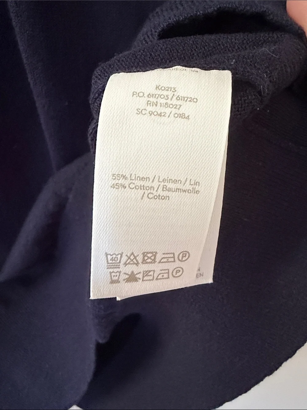 Boden Addie Jumper Sweater Medium NWT Preppy Sailor‎ Navy Blue White